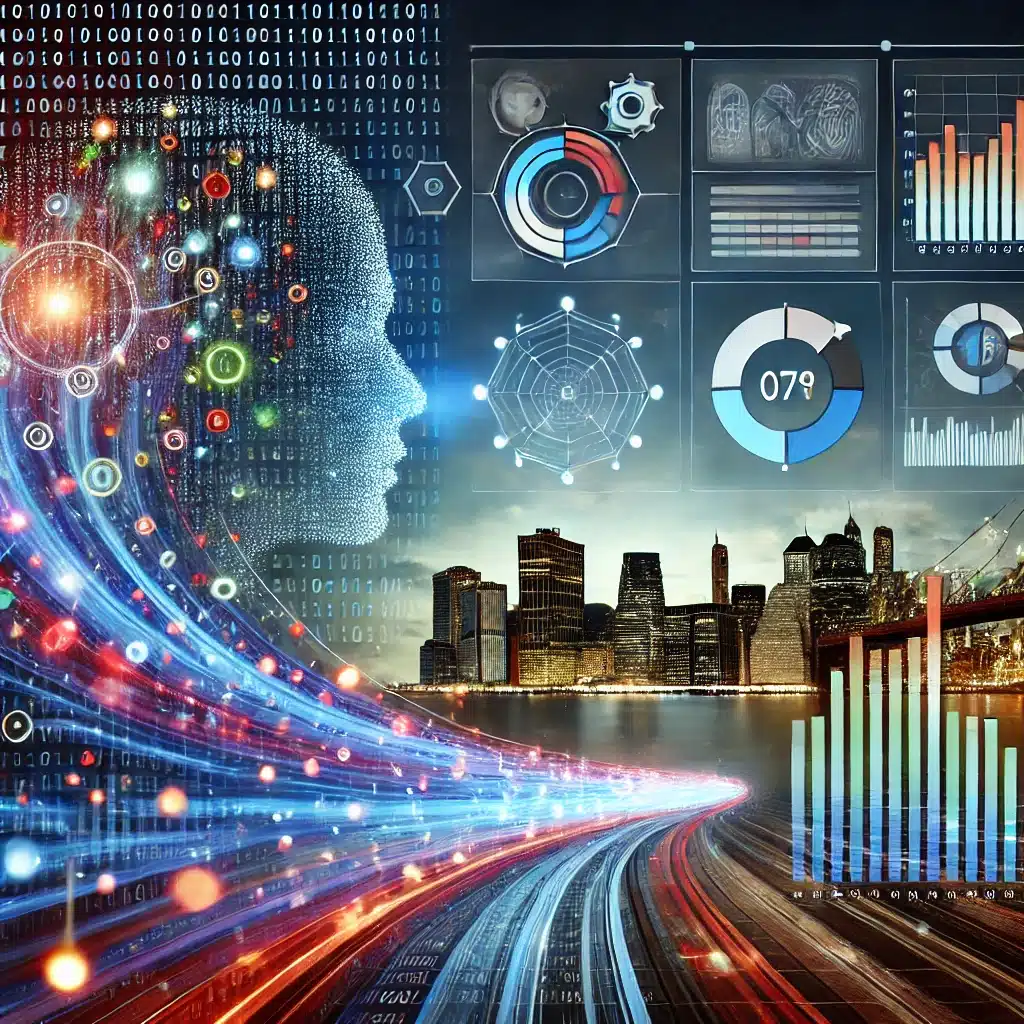 A-conceptual-image-of-automated-data-reporting-represented-by-a-flowing-stream-of-binary-code-merging-into-colorful-graphs-and-charts-displayed-on-a-screen