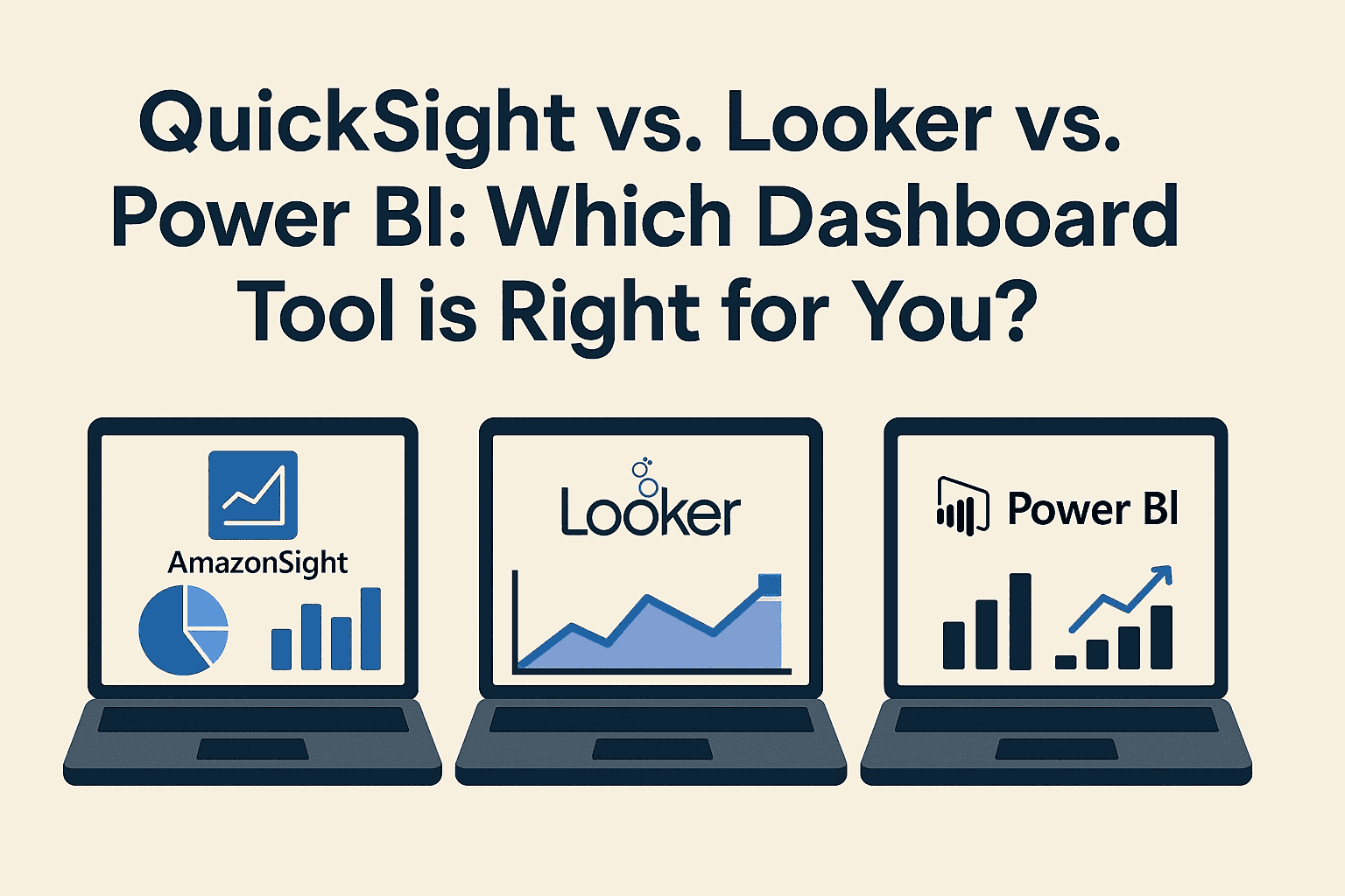 QuickSight vs. Looker vs. Power BI