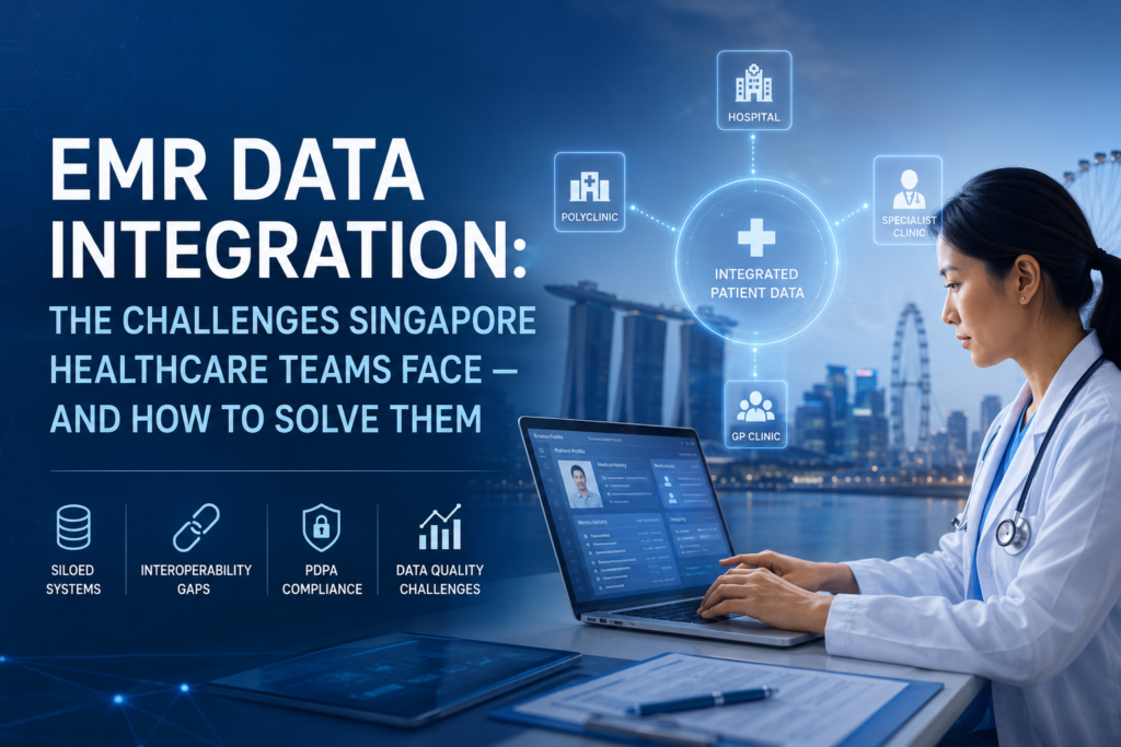 EMR Data Integration in Singapore: Challenges Healthcare Teams Face | Engine Analytics