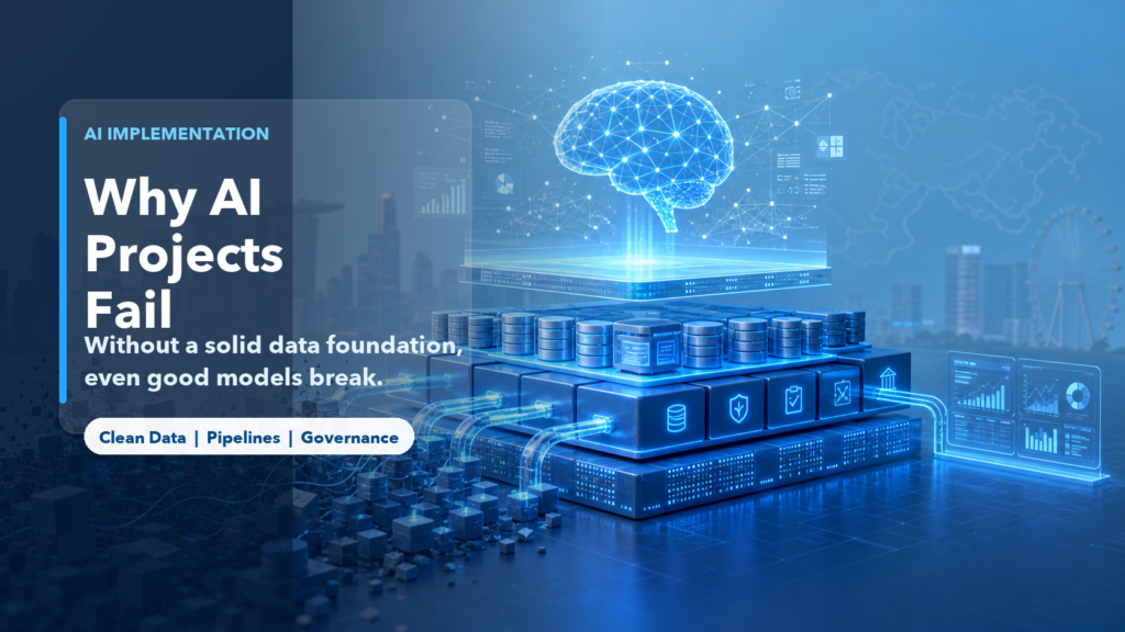Why AI Projects Fail Without a Solid Data Foundation — and How to Fix That First